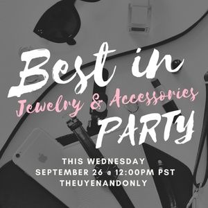 ♥ Best In Jewelry & Accessories Party September 26